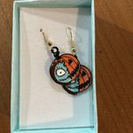 Halloween Pumpkin Earrings, new in box Orange Photo 1