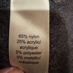 Trucloth Womens Striped Fuzzy Eyelash Knit Cardigan Sweater Sz L Black Size L Photo 5