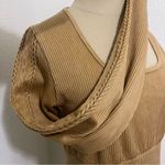 Aerie NWT OFFLINE By  Seamless Cable Square Neck T-Shirt Yellow/Gold Size Large Photo 3