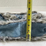 handheart jeans bag denim handmade shoulder bag Blue Photo 11