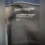FAVORITE DAUGHTER The Sunny Low Slung A line Maxi Denim Skirt Size 26 NWT Blue Photo 9