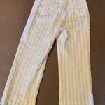 Etcetera  Poplin Striped Kick Flair Capri. Size 4 Photo 1