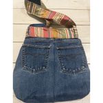 Handmade  Denim Princess Handbag Studded Pink 11x14 Handsewn Cruel Girl Photo 7