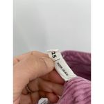 PacSun Mauve Pink Corduroy High Rise Relaxed Taper Mom Jeans Size 25 Photo 4