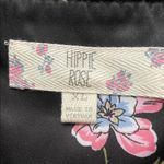 Hippie Rose  Floral Bomber Jacket - Black and Multicolor Photo 1