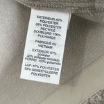 Vuori  NWT Sycamore Sherpa Shirt Jacket Women’s XS Dark Salt Snap Front Cropped Photo 9