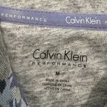 Calvin Klein Performance Gray and Blue Floral Muscle Tee Size M Photo 7