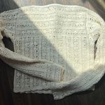 Revolve x  Laurelin Crochet Sweater in Ivory Photo 3