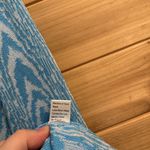 Ming Wang  Size Small Petite Blue & Black Abstract Zebra Open Front Cardigan Photo 7