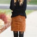 Gap jeans stretch Brown Corduroy Mini skirt size 6 Photo 1