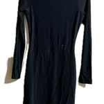 Just Love  Black Long Sleeve Dress with Timeless Elegance Photo 0