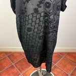 Opening Ceremony  Black Semi Sheer Shift Dress Photo 3