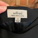 Wilfred  Aritzia Black Wrap Straight Skirt Dark Academia Womens M Career Preppy Photo 2