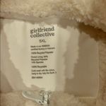 Girlfriend Collective  Womens Cream Fleece Vest 5XL Photo 5