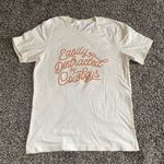 Canvas Shirt, Easily Distracted By Cowboys Tan Photo 0