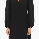 Samsoe Long Puff Sleeve Black Margot Mini Dress Size XS Photo 0