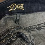 Old Navy "The Diva" Blue Denim Jean Shorts -Cuffed Size 8 Photo 6
