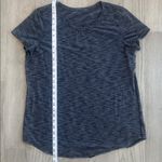 Lululemon  Heathered Blue Short Sleeve Tee Size 10 Photo 3