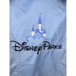 Disneyland Walt  World Rain Windbreaker Jacket Foldable Unisex XS/S Blue Photo 7