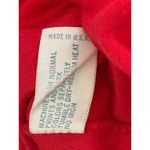 Vanity Fair Vintage  Womens House Coat Dressing Robe Sz 12‎ Red Black Lace Photo 6