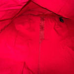 Windsor Red Faux Leather Jacket Women Zip Mini Skirt Size Medium Photo 2