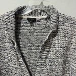 J Jill Sweater Womens Medium Gray Multi Chunky Confetti Knit Cardigan Casual Photo 3