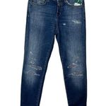 Closed NWT Baker Slim Jeans Women’s Size 24 Blue Distressed Ankle Organic Cotton Photo 0