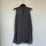 Entro Charcoal Crochet Dress Size Medium NWT Photo 3