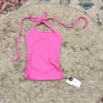 NWT GAUGE81 Morley halter neck sweater in pink cashmere size small Photo 2