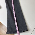 Madewell  Jeans Womens 29 Washed Black Cali Denim Boot Button Fly Cropped 26” Photo 8