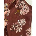 Maurice's Burgundy Floral Mini Dress Photo 4