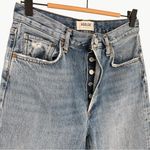 AGOLDE  Riley High Rise Straight Crop Denim Jeans | Sz 27 | Endless (Light Wash) Photo 8