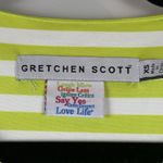 Gretchen Scott  Dress XS The Hinckley Stripe Split Neck Short Shift‎ Retro Preppy Photo 5