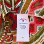 Lucky Brand  women 3/4 sleeves aztec print sheer top XS Photo 4