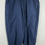 Karen Scott Womans Pull On Capri Pants 2X Blue Elastic Waist Excellent Photo 0