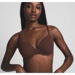 SKIMS NWT  FITS EVERYBODY T-SHIRT BRA COCOA - 36DD Photo 0