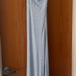 Windsor Light Blue Sparkly Prom Dress Photo 1