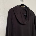 Cynthia Rowley  Cowl Neck Sweatshirt Dress Size Medium Photo 2