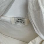 Atoir white cream the fleur one shoulder natural fiber bandeau bodysuit small Photo 6