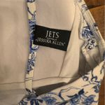 JETS Toile Floral One Piece Blue Size 10 Photo 3