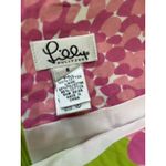 Lilly Pulitzer #23 Women's Green and Pink A Line , Size: 8 Photo 3