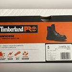 Timberland Pro Sawhorse 6" Composite Safety Toe Blsck NIB Photo 11