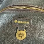 Mulberry Roxanne Bag Tricolor Woven Leather Satchel Brown Black Cream Rare VTG Photo 6