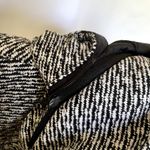 Hawke & Co Outfitters knit black and white patterned coat hood winter women's M Size M Photo 10