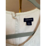 J.CREW JEANS Denim Mini Dress Sleeveless July 4th White Pockets Size 2 Photo 7