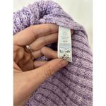 Aerie Offline by Sweater oversized Size XSmall ribbed purple Lavender Photo 5