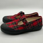 Vans A Rare Pair Of Maryjane Plaid Tartans Women’s Shoes Size US7 Photo 1