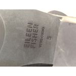 Eileen Fisher new heeled booties sz5 stretch open knit open toe Ark perforated Photo 7