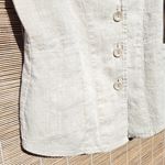 Flax  100% Linen Jacket Neutral P/4 Photo 1
