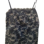 New York & Company Y2K tank tops lace black baby tee medium Photo 0